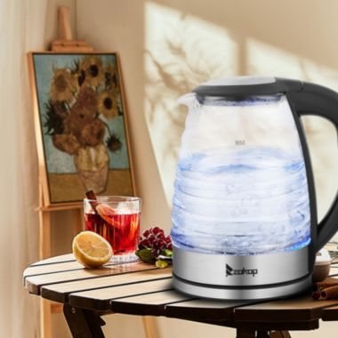 Inq Boutique ZOKOP American Standard HD-1858L 1.8L 110V 1100W Electric Kettle Stainless Steel. View a larger version of this product image.