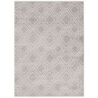 Alternate image 0 for Chaudhary Living 7.75' x 10' Gray and White Geometric Rectangular Area Throw Rug