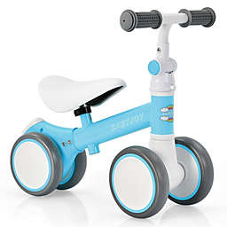 Slickblue Baby Balance Bike with Adjustable seat and Handlebar for 6 - 24 Months-Blue