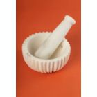 Alternate image 2 for GAURI KOHLI Milan Marble Mortar Pestle - White