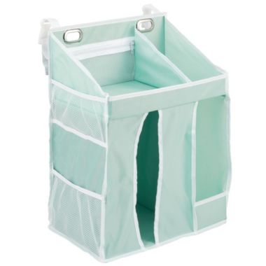 mDesign Nursery Organizer and Haning Baby Diaper Caddy. View a larger version of this product image.