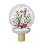 Alternate image 1 for Ganz Hummingbird Shimmer LED Disk Night Light 6.25 Inch Multicolor