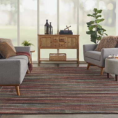 Nourison Expressions Multicolor Area Rug XP11 7&#39;9" x 10&#39;10". View a larger version of this product image.