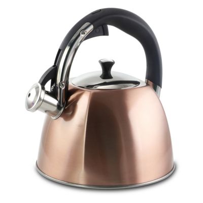 Copper Plated 18/10 Stainless Steel with Hammered Finish SDT-035CU 35oz Café Olé Sandringham Teapot 1 Litre