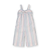 Hope & Henry Girls&#39; Bow Front Wide Leg Jumpsuit (Pink, 2T)