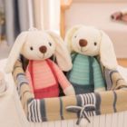 Alternate image 2 for Department Store A Easter Bunny Plush Toy - Cute Dangle Ear Rabbit Doll Pillow for Children's Birthday and Easter Gift