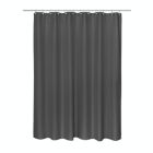 Alternate image 1 for Carnation Home Fashions "Grace" Jacquard Shower Curtain - 70" x 84", Black
