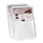 Baker's Secret 2x Pure Natural Aluminum Cookie Sheet, 15", Commercial Grade Baking Tray, Extra-Durable