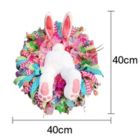 Alternate image 0 for Department Store Colorful Easter Rabbit Wreath Garlands, 40 CM Front Door or Wall Hanging Oranments - Happy Easter Party Décor