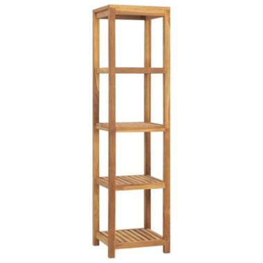 Home Life Boutique 4-Tier Bathroom Storage Rack Solid. View a larger version of this product image.