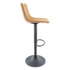 Alternate image 1 for LeisureMod Tilbury Modern Adjustable Bar Stool With Footrest & 360-Degree Swivel Set of 2