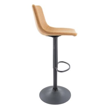 LeisureMod Tilbury Modern Adjustable Bar Stool With Footrest & 360-Degree Swivel Set of 2. View a larger version of this product image.