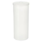 mDesign Toilet Tissue Roll Holder Canister Stand, 3 Rolls