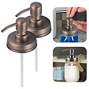 Infinity Merch Soap Lotion Dispenser Lid for Mason Jar
