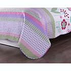 Alternate image 1 for MarCielo Kids Floral Quilt Bedspread Set For Teens Girls Boys