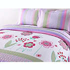 Alternate image 2 for MarCielo Kids Floral Quilt Bedspread Set For Teens Girls Boys