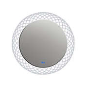 CHLOE Lighting SPECULO Back Lit LED Mirror 6000K Daylight White 30 Wide