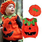 Laurenza&#39;s Baby Girls Boys Halloween Pumpkin Felt Costume