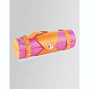 Wild Eye 13.25" Fashion Avenue Stylish Pink & Orange Crocodile Pattern Wine Bottle Purse