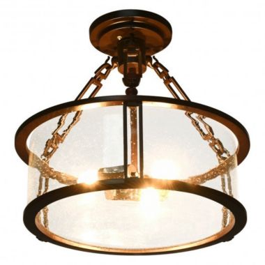 Hooya Imp.& Exp.  16" 3-Light Flush Mount Ceiling Light. View a larger version of this product image.