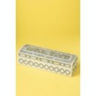 Alternate image 2 for GAURI KOHLI Jodhpur Mother of Pearl Decorative Box - Beige, 12"