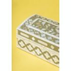 Alternate image 3 for GAURI KOHLI Jodhpur Mother of Pearl Decorative Box - Beige, 12"