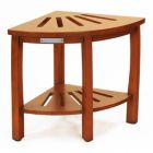 Alternate image 0 for Oceanstar Design Group Oceanstar Corner Spa Shower Bench Seat with Storage Shelf