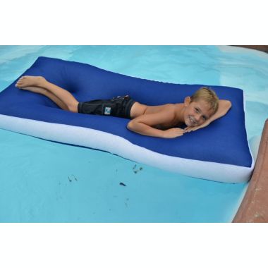 The Pool Supply Shop 68" Sky Aqua Cloud- Blue Oversized Floating Mattress. View a larger version of this product image.