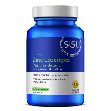 Sisu - Zinc Lozenges, Lemon-Lime. View a larger version of this product image.