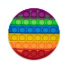 Alternate image 0 for Pop Toy Silicone Bubble Popping Game, Rainbow Round   Push Pop Fidget Sensory Toy For Special Needs, ADD, ADHD   Anxiety And Stress Relief Game, Novelty Gift for Kids