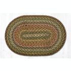 Alternate image 0 for Earth Rugs C-51 Fir / Ivory Oval Braided Rug 20 x 30 inch
