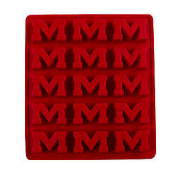MasterPieces Game Day Set - FanPans NCAA Ole Miss Rebels - Silicone Ice Cube Trays Two Pack - Dishwasher Safe