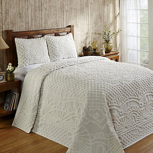 Fancy 3 Piece Quilted Bedspread Comforter Pillow Shams Double King Superking 
