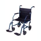 Alternate image 0 for Carex Transport Wheelchair With 19 inch Seat - Folding Transport Chair with Foot Rests - Foldable Wheel Chair for Travel and Storage