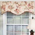 Alternate image 1 for RLF Home Palisade Cornice Style Tea Stain All Season 3" Rod Pocket Valance 50W x 17L