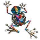 Alternate image 0 for Colorful Frog Metal Wall Decoration or Tabletop décor 14.5 x 10.25 x 3 Inch