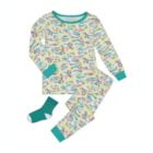 Alternate image 3 for Sleep On It Infant/Toddler Boys Neon Zoo Snug Fit 2-Piece Pajama Sleep Set With Matching Socks