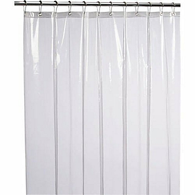 GoodGram Extra Long Heavy Duty Vinyl Shower Curtain Liners - Super Clear. View a larger version of this product image.