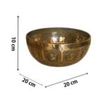 Alternate image 2 for Cottage Handicraft, Hand-made Singing Bowl, Medium with free Elephant Gift