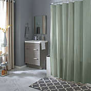Hotel Collection Mold & Mildew Resistant Fabric Shower Curtain - Green