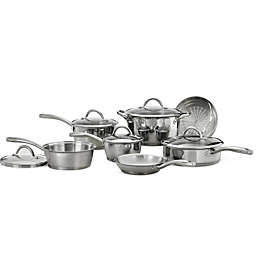Kitcheniva 10-Piece Stainless Steel Gourmet Nesting Kitchen Cookware