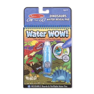 Melissa And Doug On The Go Water Wow Dinosaur Reveal Pad. View a larger version of this product image.