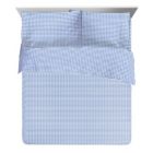 Alternate image 1 for Saturday Park Light Blue Gingham Sheet Set