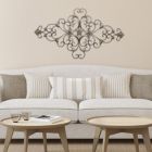 Alternate image 3 for HomeRoots Home Decor Champagne Ornate Scroll Metal Decor - 321360