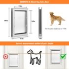 Alternate image 2 for Ownpets Pet Dogs Large Metal Magnetic Locking Single-Flap Door