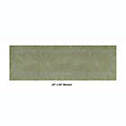 Alternate image 1 for Better Trends Lux Reversible Bath Rug, 100% Cotton, 20" x 60" Rectangle, Sage