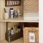 Alternate image 2 for Talented Kitchen Black Script Bathroom Labels Script Bathroom Organization Labels - 123 Black Bath, Beauty & Makeup Preprinted Stickers. Water Resistant Decals (Set of 192 - Black Script Bathroom)