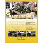 Alternate image 3 for Master Gardner Raised Bed Garden Table For Planting and Growing, Easily Accessible, Light Brown Wood, 3 Ft x 4 Ft