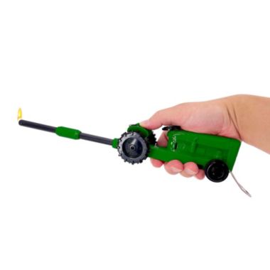 G.E.I. Green Tractor Multipurpose BBQ Lighter with Built-in Bottle Opener - Tractor-shaped Multipurpose Lighter, Utility Candle Fireplace Household Camping Bonfire Lighter,. View a larger version of this product image.