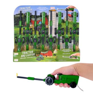 G.E.I. Green Tractor Multipurpose BBQ Lighter with Built-in Bottle Opener - Tractor-shaped Multipurpose Lighter, Utility Candle Fireplace Household Camping Bonfire Lighter,. View a larger version of this product image.